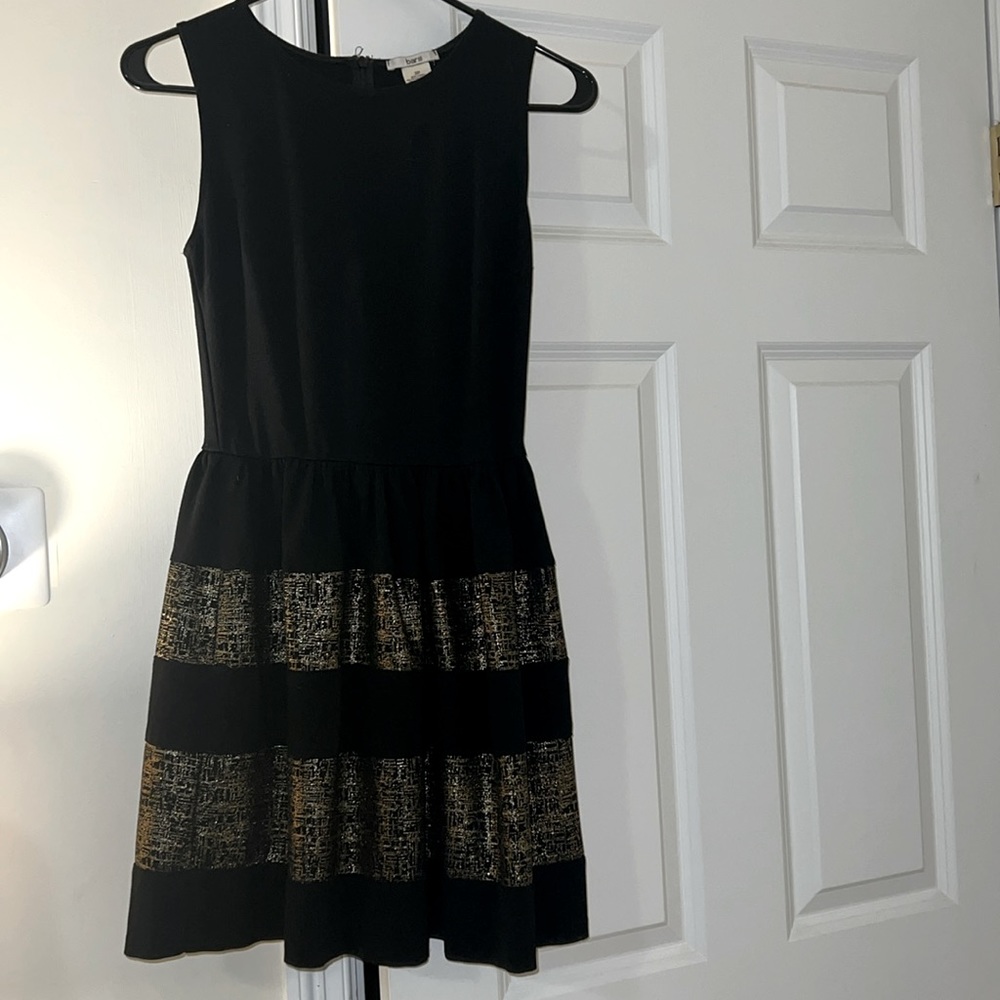 Fun black and gold dress